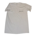 T-shirt Homme Blanc Col v