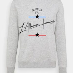 Sweat Gris "Je peux j'ai..."