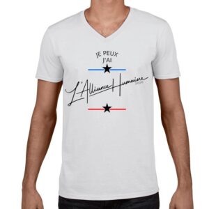 T-shirt Blanc "Je peux j'ai…"