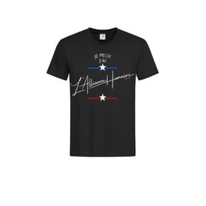 T-shirt Noir "Je peux j'ai…"